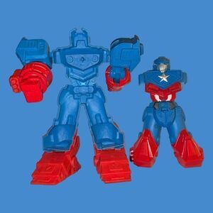 Marvel Avengers Mech Strike Monster Hunters Hunter Suit Captain America B20